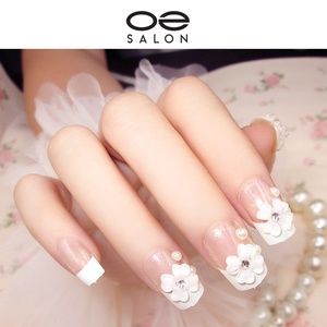 O2 Salon D22 Acrylic 3D Fake Nails (48 pcs/2 set)